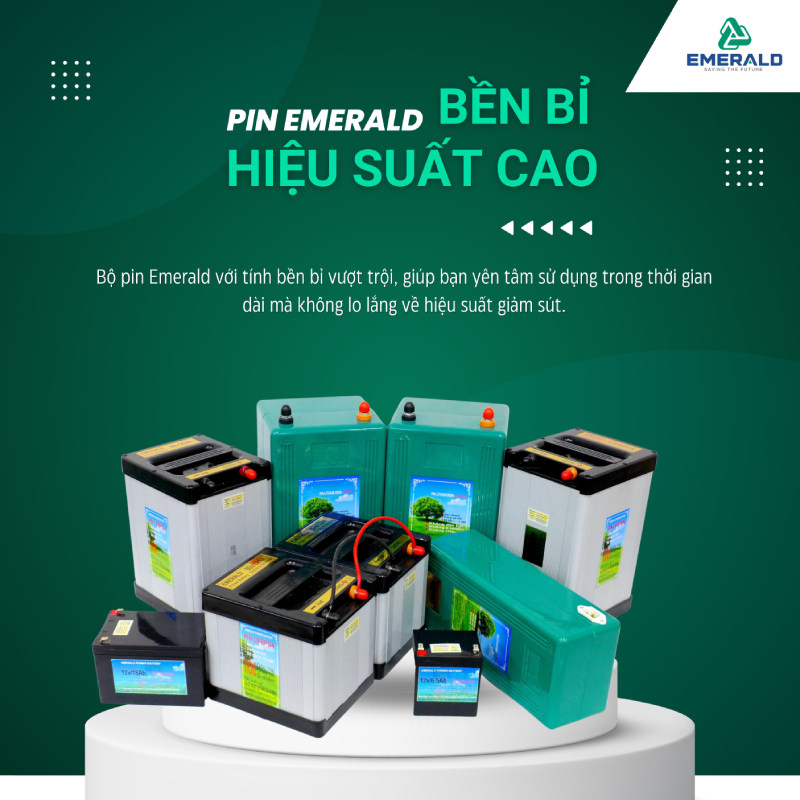 Cách sử dụng Pin EMERALD